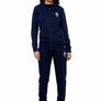 Ladies Navy Zip Hoodie